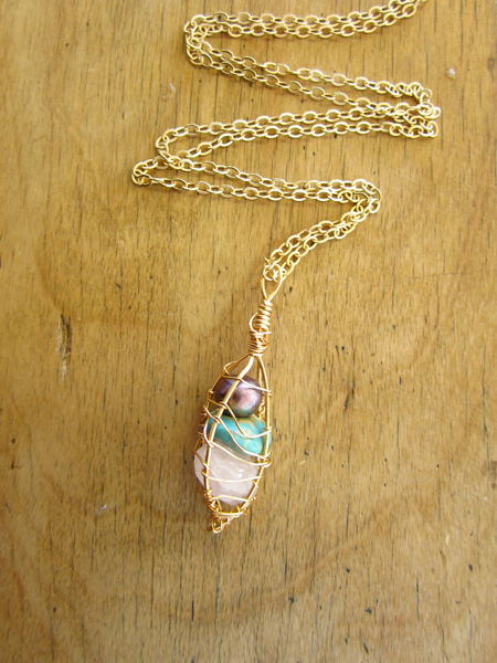 Wire Wrapped Bead Cage